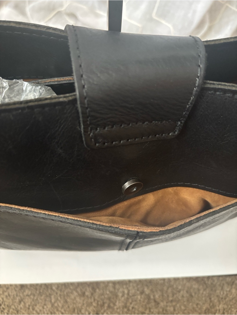 Patricia Nash Rienzo Leather Bag with Dual Straps - Picture 7 of 16
